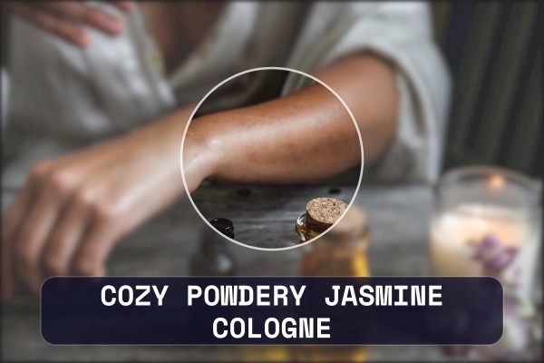 cozy powdery jasmine cologne