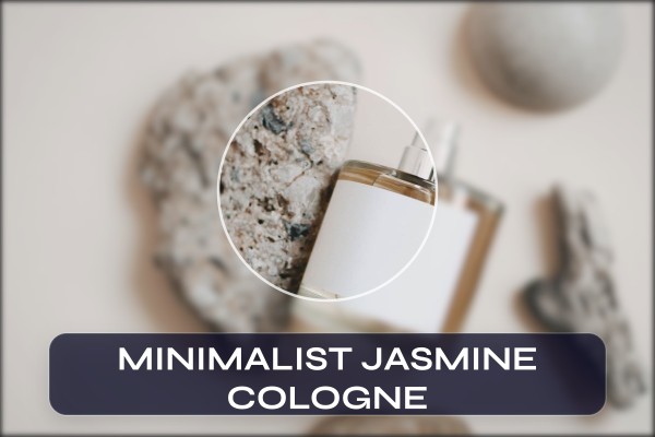 minimalist jasmine cologne